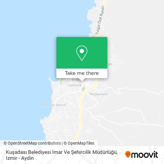 Kuşadası Belediyesi İmar Ve Şehircilik Müdürlüğü map