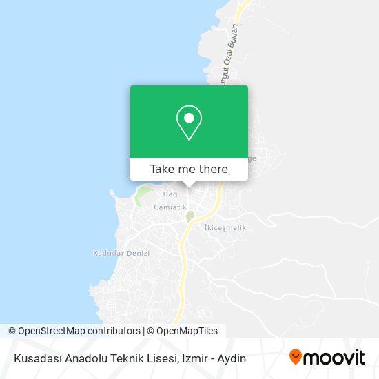 Kusadası Anadolu Teknik Lisesi map