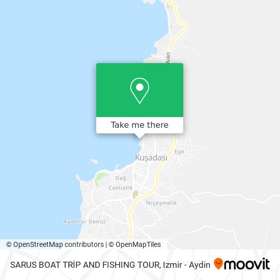 SARUS BOAT TRİP AND FISHING TOUR map