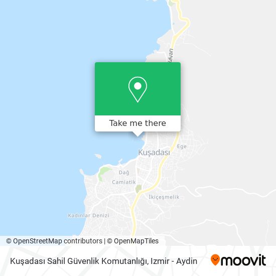 Kuşadası Sahil Güvenlik Komutanlığı map
