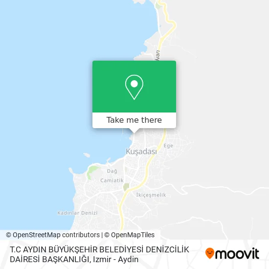 T.C AYDIN BÜYÜKŞEHİR BELEDİYESİ  DENİZCİLİK DAİRESİ BAŞKANLIĞI map