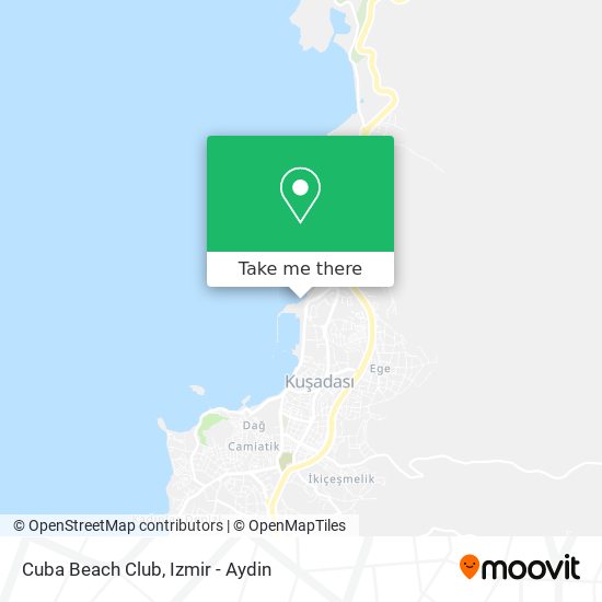 Cuba Beach Club map