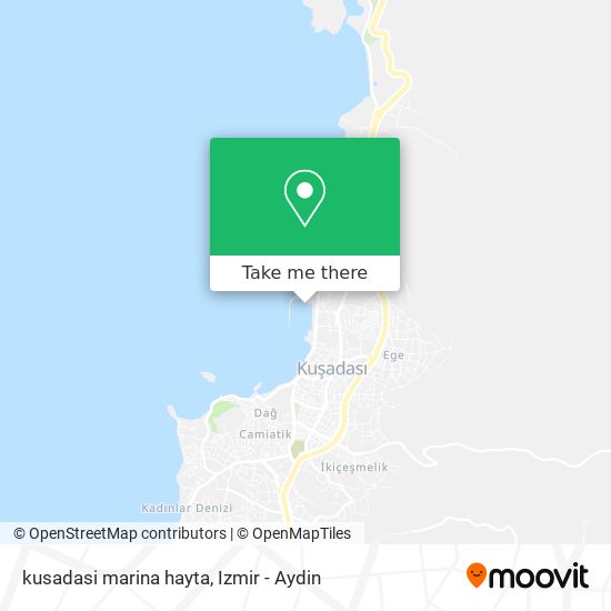 kusadasi marina hayta map
