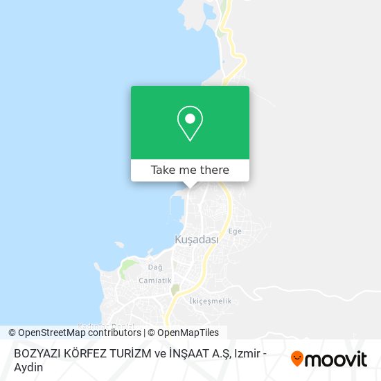 BOZYAZI KÖRFEZ TURİZM ve İNŞAAT A.Ş map