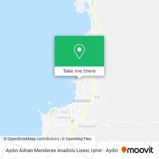 Aydın Adnan Menderes Anadolu Lisesi map