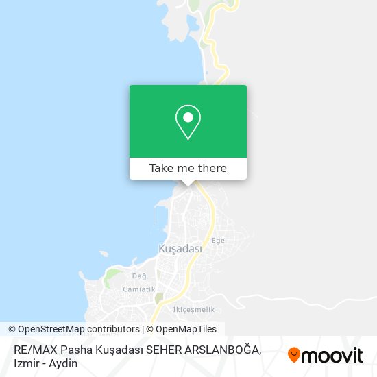 RE / MAX Pasha Kuşadası SEHER ARSLANBOĞA map