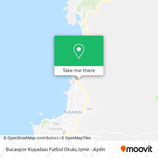 Bucaspor Kuşadası Futbol Okulu map