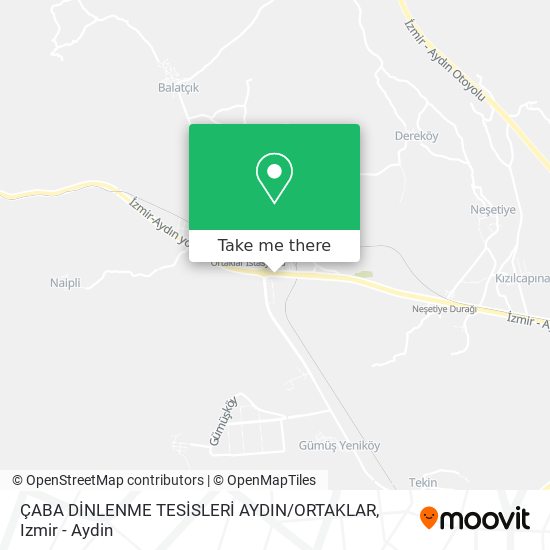 ÇABA DİNLENME TESİSLERİ AYDIN / ORTAKLAR map