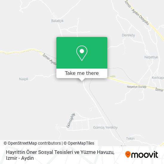 Hayrittin Öner Sosyal Tesisleri ve Yüzme Havuzu map