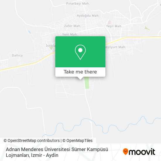 Adnan Menderes Üniversitesi Sümer Kampüsü Lojmanları map