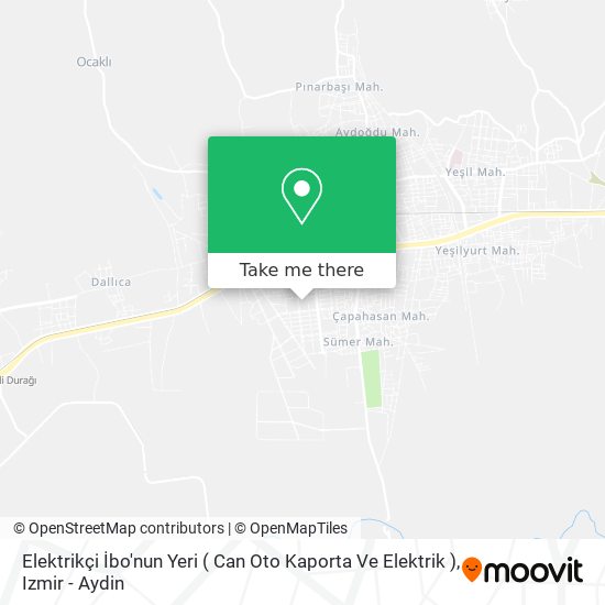 Elektrikçi İbo'nun Yeri ( Can Oto Kaporta Ve Elektrik ) map