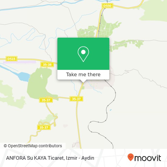 ANFORA Su KAYA Ticaret map