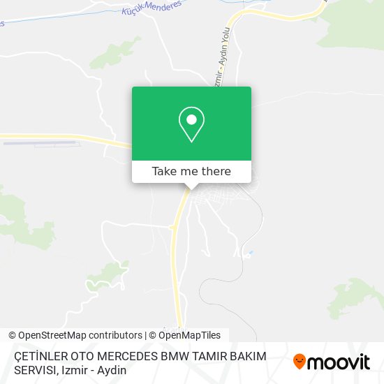 ÇETİNLER OTO MERCEDES BMW TAMIR BAKIM SERVISI map