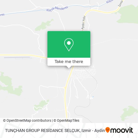 TUNÇHAN GROUP RESİDANCE SELÇUK map