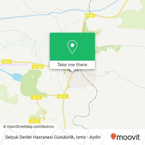 Selçuk Devlet Hastanesi Günübirlik map