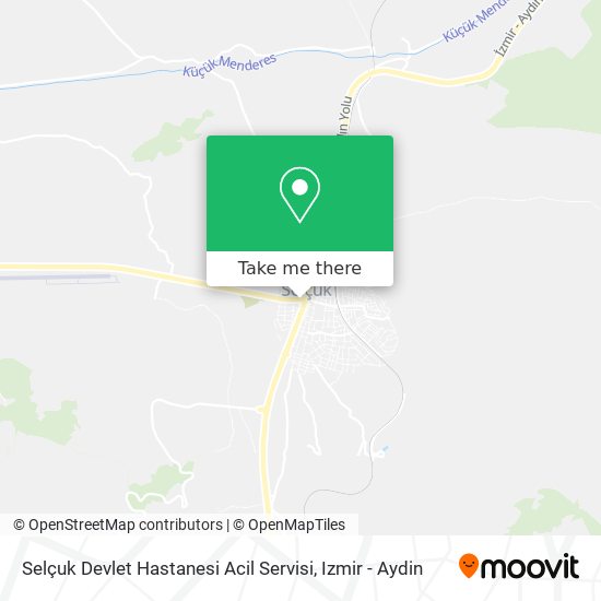 Selçuk Devlet Hastanesi Acil Servisi map