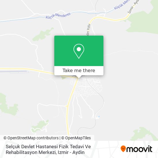 Selçuk Devlet Hastanesi Fizik Tedavi Ve Rehabilitasyon Merkezi map