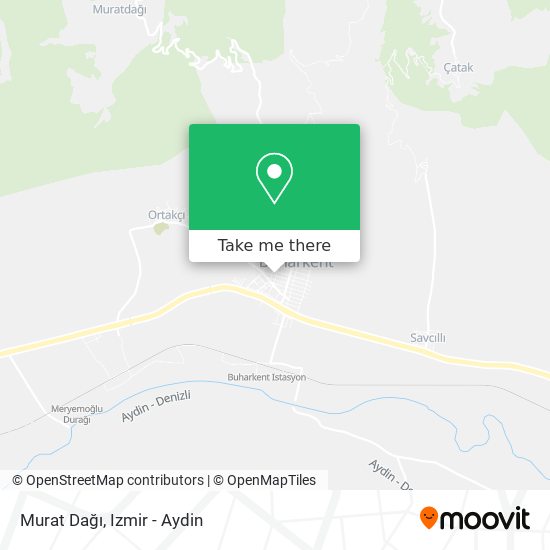 Murat Dağı map