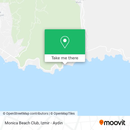 Monica Beach Club map