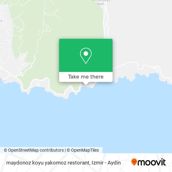 maydonoz koyu yakomoz restorant map