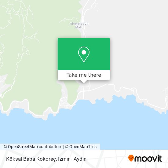 Köksal Baba Kokoreç map
