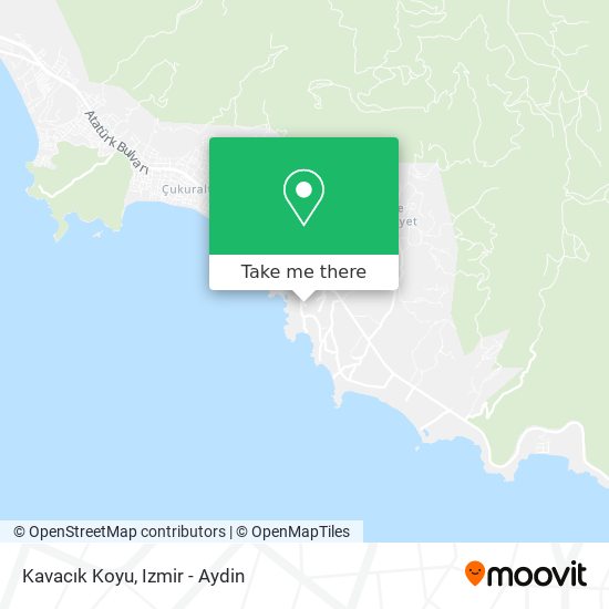Kavacık Koyu map