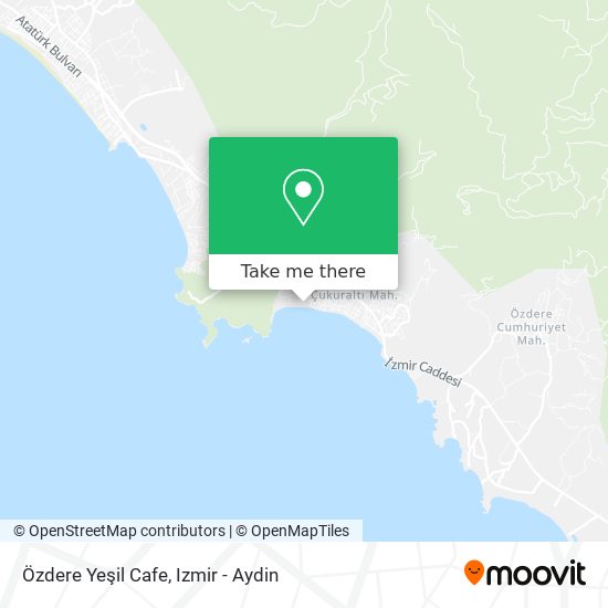 Özdere Yeşil Cafe map
