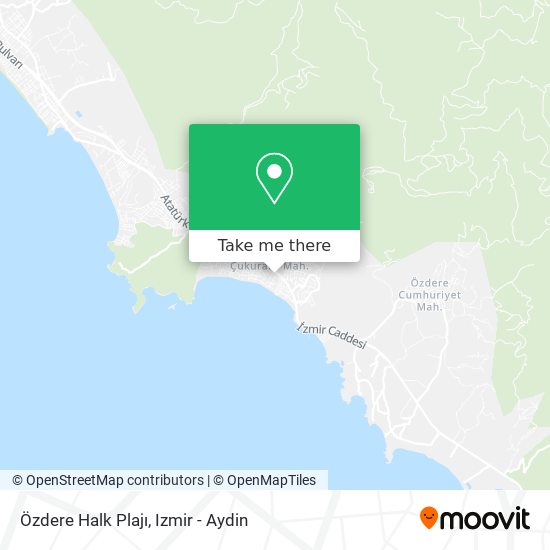 Özdere Halk Plajı map