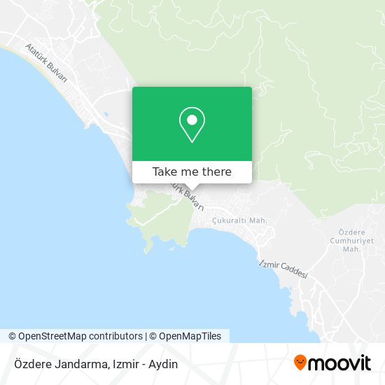 Özdere Jandarma map