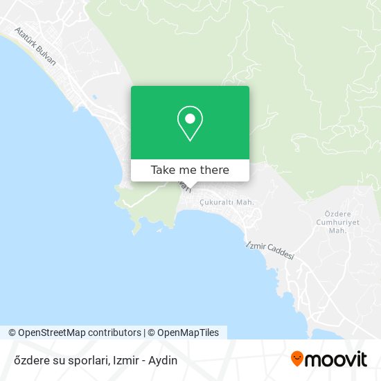 őzdere su sporlari map