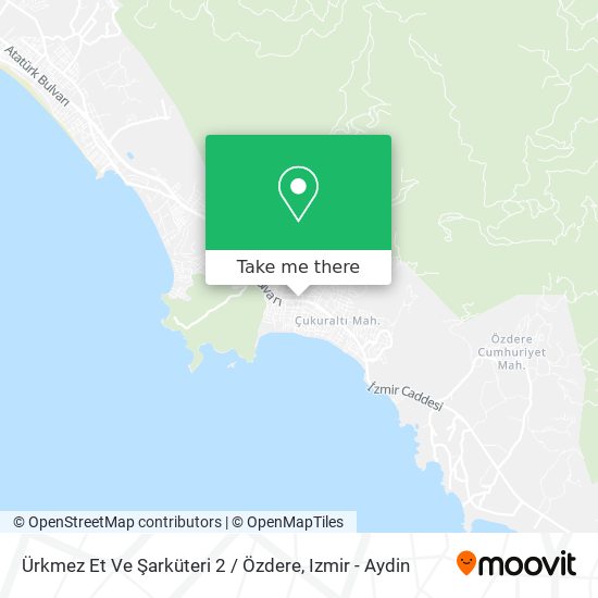 Ürkmez Et Ve Şarküteri 2 / Özdere map