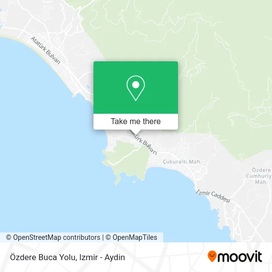 Özdere Buca Yolu map
