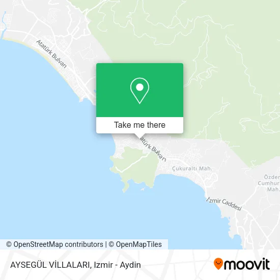 AYSEGÜL VİLLALARI map