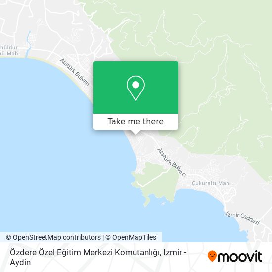 Özdere Özel Eğitim Merkezi Komutanlığı map