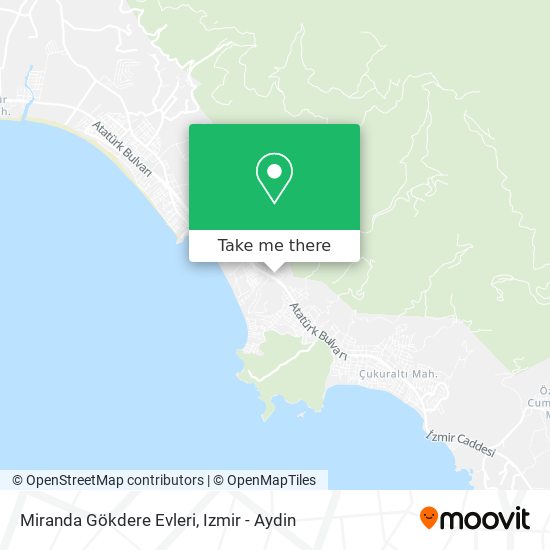 Miranda Gökdere Evleri map