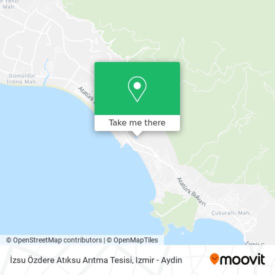 İzsu Özdere Atıksu Arıtma Tesisi map