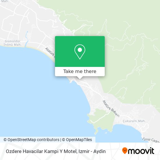 Ozdere Havacilar Kampi Y Motel map
