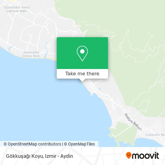 Gökkuşağı Koyu map