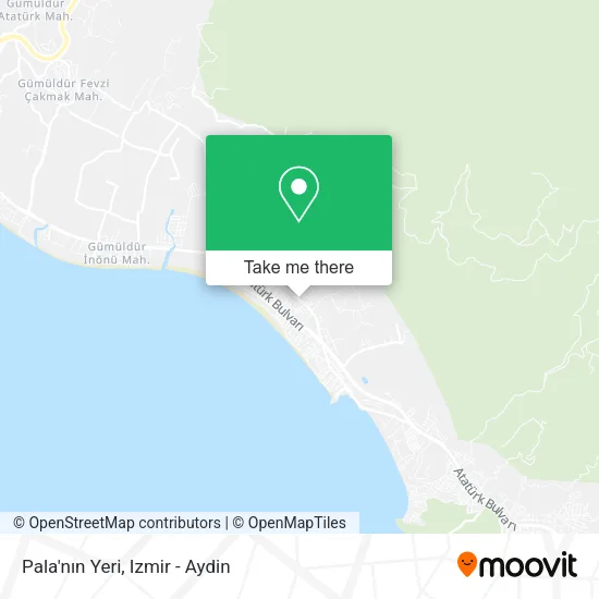 Pala'nın Yeri map