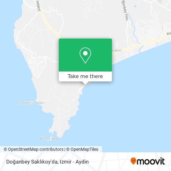 Doğanbey Saklıkoy'da map