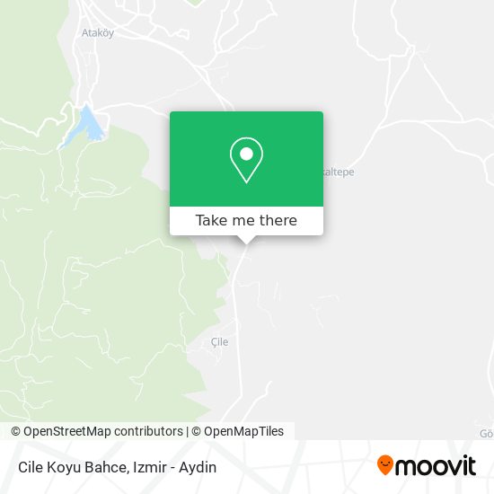 Cile Koyu Bahce map