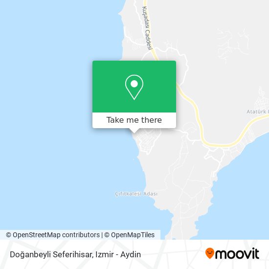 Doğanbeyli Seferihisar map