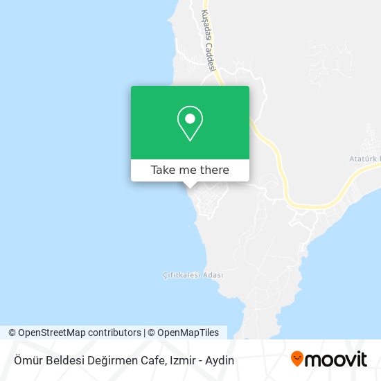 Ömür Beldesi Değirmen Cafe map