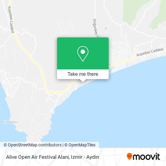 Alive Open Air Festival Alani map