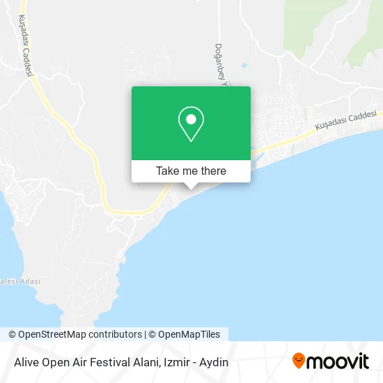 Alive Open Air Festival Alani map