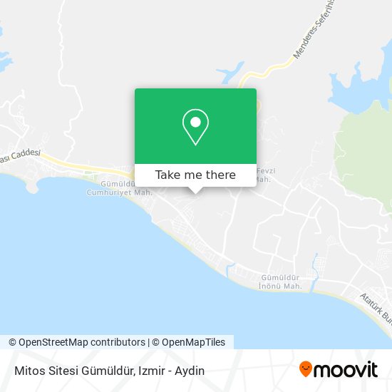 Mitos Sitesi Gümüldür map