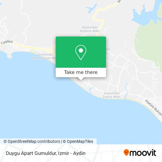 Duygu Apart Gumuldur map