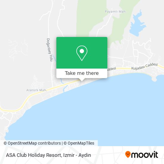 ASA Club Holiday Resort map