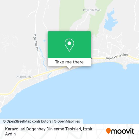 Karayollari Doganbey Dinlenme Tesisleri map