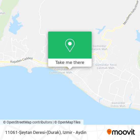 11061-Şeytan Deresi-(Durak) map